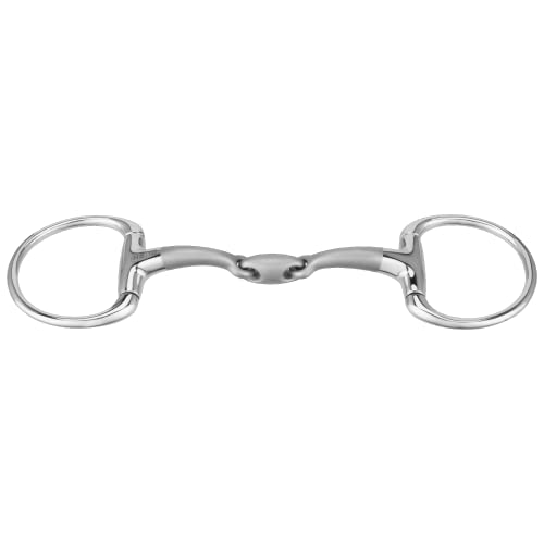 Sprenger SATINOX Olivenkopftrense 14 mm doppelt gebrochen - Edelstahl rostfrei, 145 mm Weite von Herm Sprenger