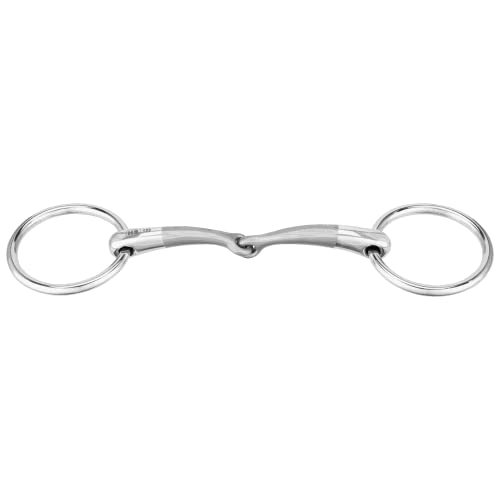 Sprenger SATINOX Pony Wassertrense 12 mm einfach gebrochen - Edelstahl rostfrei, 115 mm Weite von Herm Sprenger