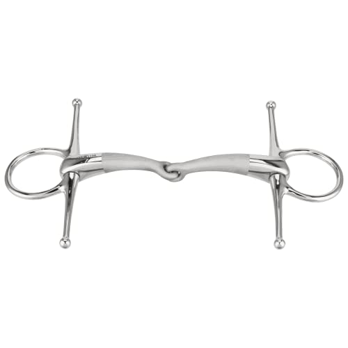 Sprenger SATINOX Schenkeltrense 14 mm einfach gebrochen - Edelstahl rostfrei, 135 mm Weite von Herm Sprenger
