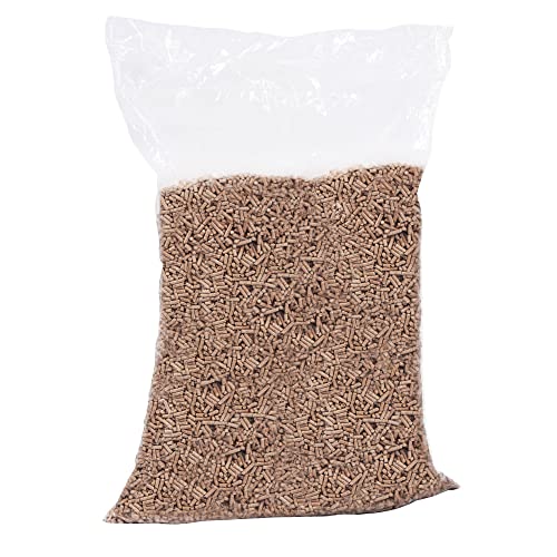 SPRINGOS Einstreu Holzstreu Holzpellet Granulat 15 kg Haustiere Kleintiere Naturprodukt Körnchen Katzenstreu von SPRINGOS