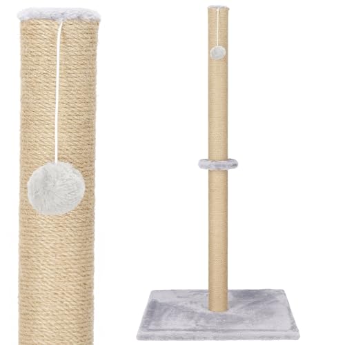 SPRINGOS Kratzbaum Kratzpfosten Spielzeugball 50 x 50 x 103,5 cm von SPRINGOS