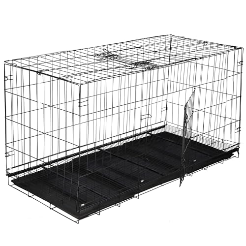 SPRINGOS Metall - Haustierkäfig Transportkäfig 61 x 130 x 70 cm faltbar SPRINGOS Metall - Haustierkäfig Transportkäfig 61 x 130 x 70 cm faltbar von SPRINGOS