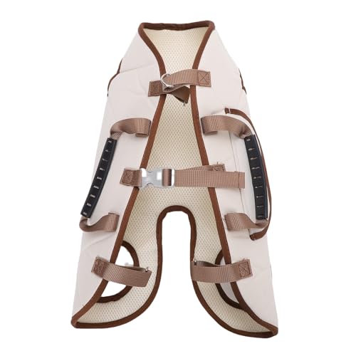 SPYMINNPOO Hundeliftkabelbaum, Einstellbare und Atmungsaktive Ganzkörperstütze Schlinge für Kleine Hunde und Katzen, Oxford -Stoff -Tierträger (XL) von SPYMINNPOO