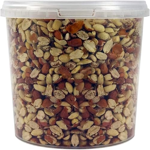 SQUAWK Split-Erdnüsse - Wildvogel Premium-Qualität Garten-Vögel Frischfutter-Mischung (10L) von SQUAWK