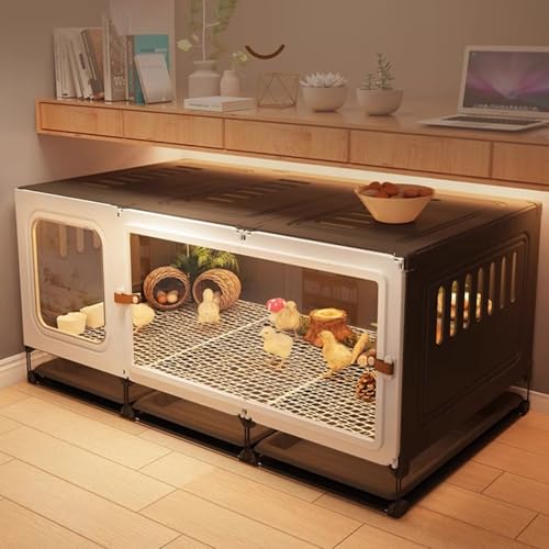 Kaninchenkäfig mit Schiebetür – Einfache Montage, Belüftetes Design & Herausnehmbare Wanne für Kaninchen, Tauben, HüHner – Ideal für Tierhalter Und GeflüGelzüChter Kaninchenkäfig mit Schiebetür – Einfache Montage, Belüftetes Design & Herausnehmbare Wanne für Kaninchen, Tauben, HüHner – Ideal für Tierhalter Und GeflüGelzüChter von SQUZO