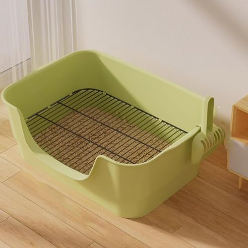 Waschbares Hundetoiletten-Set, Halter for Haustierunterlagen, sauberes Welpentraining, schützt Böden und erleichtert die Stubenreinheit in Wohnungen und auf Reisen(Green) von SQUZO