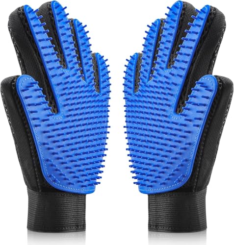 SRBIRD Katzenbürste & Hundebürste Kurzhaar – Fellpflege Handschuh 2er Set, Massage & Entfilzen für Katze/Hund, rutschfest mit Klettverschluss, Tierfreundlich & Umweltbewusst SRBIRD Katzenbürste & Hundebürste Kurzhaar – Fellpflege Handschuh 2er Set, Massage & Entfilzen für Katze/Hund, rutschfest mit Klettverschluss, Tierfreundlich & Umweltbewusst von SRBIRD