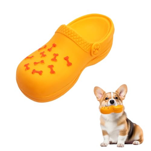 SRIZIAN Hund Kauspielzeug, Quietschendes Hundespielzeug Latex Welpenspielzeug, Quietschendes Interaktives Hundespielzeug zur Zahnreinigung, Hundegeschenk für kleine Mittlere Hunde von SRIZIAN