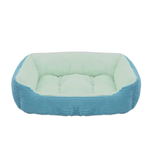 SRKATI Hundebett Katzenbett Bett für Hund, Katze, Zwinger, mittelgroß, klein, Hundesofa, Kissen, Hundebett, Haus, Heimtierbedarf(Cat Dog Bed 11,S (48X40X12CM)) von SRKATI