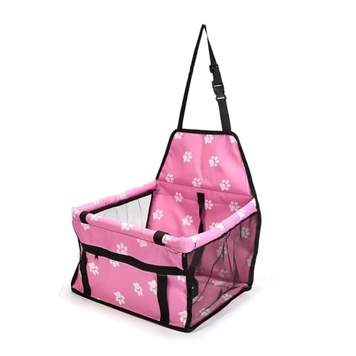 SRKATI Hundetoilette Haustiermatte Atmungsaktives Mesh Haustier Katze Und Hund Autositz Welpen Hund Korb Safe Carry Travel Bag(5) von SRKATI