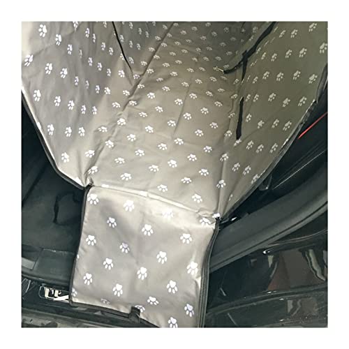 SRKATI Hundetoilette Haustiermatte Hundegeschirr Rückenlehne Haustier Hund Autositzbezug Kissen Hängemattenschutz Sicherheit(Gray) von SRKATI