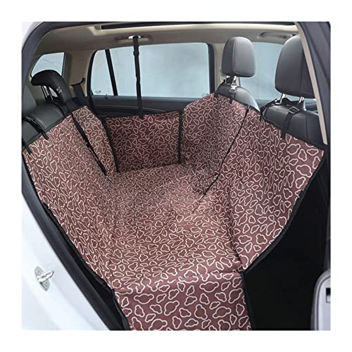 SRKATI Hundetoilette Haustiermatte Pet Carrier Hund Autositzbezug Kissen Federungsmatratze Transport von Hunden(C-Coffee Cloud) von SRKATI
