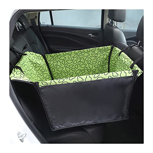 SRKATI Hundetoilette Haustiermatte Pet Carriers Hundeautositzbezug Matten Hängemattenkissen für Tragen für Hunde(A-Green Cloud) von SRKATI