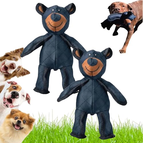 SRXY Lettuce Pets Dog Toys - 2025 New Esslvyshop-Bear for Heavy Chewers,Lettucepets Unbreaka Bear Indestructible Bear Dog Toy for Aggressive Chewers,Durable Heavy-Duty Pet Toy for Large Breeds (2PCS) von SRXY