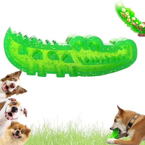 Slow Feed Chew and Fetch Crocodile,Slow-Feed Chew & Fetch Crocodile Dog Toy,Dog Slow Feeder Puzzle Toy,Interactive Puzzle Feeder for Dogs,Snack Stash & Play,Chewing Training (1PCS,Large) von SRXY