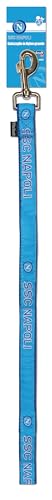 SSC Napoli Hundeleine aus Nylon, offizielles Produkt, SSCN-Logo, Blau (108 x 2,5 cm) SSC Napoli Hundeleine aus Nylon, offizielles Produkt, SSCN-Logo, Blau (108 x 2,5 cm) von SSC NAPOLI