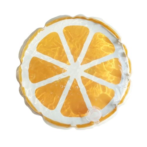 SSDH Katzen-Wassermatte Wasser-Sensor-Spielmatte Verdickte Aufblasbare Wassermatte Geeignet Für Katzen Und Hunde Haustier-Kühlmatte Haustier-Sommer-Wassermatte (Orange) von SSDH