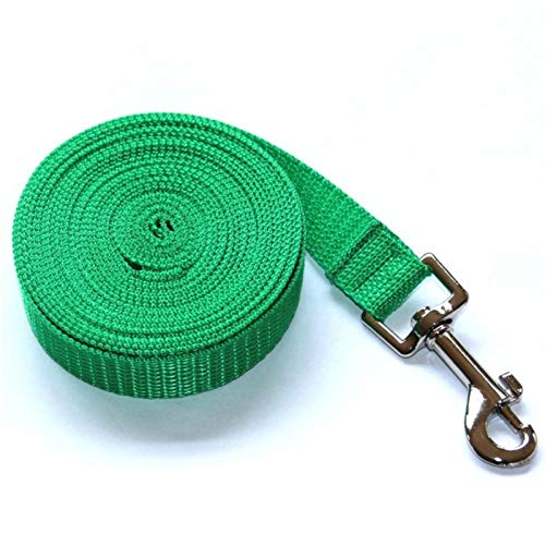 Halsbänder für große Hunde Seil, Lange Leine für Hunde, Haustier Welpentraining Blei Seil grün, 35 von SSJIA