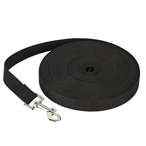 Pet Dog Leash Leash for Small Medium Dogs Cats Puppy Walking Running Leashes-Black,3m von SSJIA