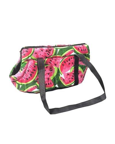 Hundesitz Auto Gepolsterter Hundeträger Kleine Hunde Weich Tragbar Für Welpen Und Katzen Outdoor-Walking Yorkshire Bulldogge Handtasche Haustierzubehör(Print 5,S) von SSUYGF