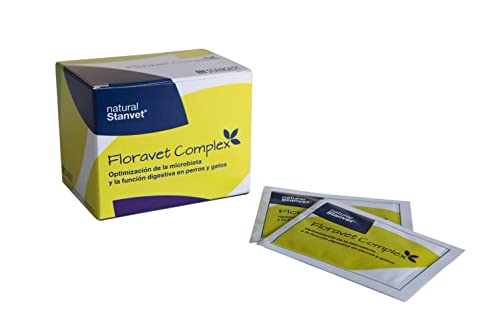 STANGEST Floravet Complex | Probiotikum | Ernährungsunterstützung für Flora und Verdauungstrakt | 25 Beutel zur Optimierung der Mikrobiota und der Verdauungsfunktion von Hunden und Katzen von STANGEST