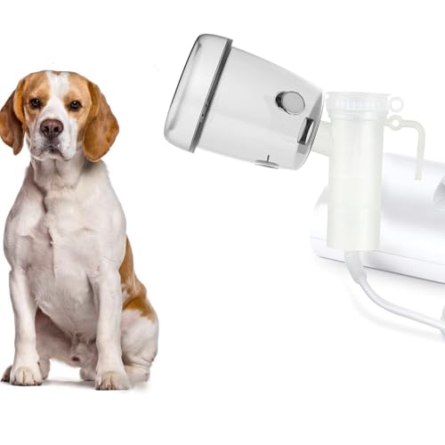 STARSUM Haustier-Verneblerbecher mit Sauerstoffmaske für die Erste Hilfe bei Haustieren zu Hause, für mittelgroße Hunde (M) von STARSUM