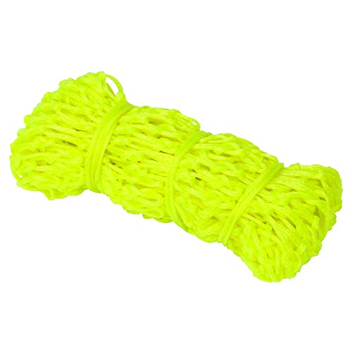 Start Heunetz für Pferde engmaschig 10x10 cm Maschenweite, Heusack, Heu Netz, Heutasche, Futternetz, Futtersack, Heuraufe für Pferden, Schafen, Esel, Ziegen (Neongelb) von START ENJOY THE RIDE