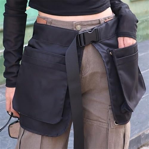 Hundetrainer-Leckerli-Tasche mit abnehmbaren Taschen, handfreier Taillengürtelclip, Hundeführer-Trainingswerkzeuge, Aufbewahrungstaschen für Männer und Frauen, auch für Gartenarbeit, Friseur (schwarz) von STARTONYOU