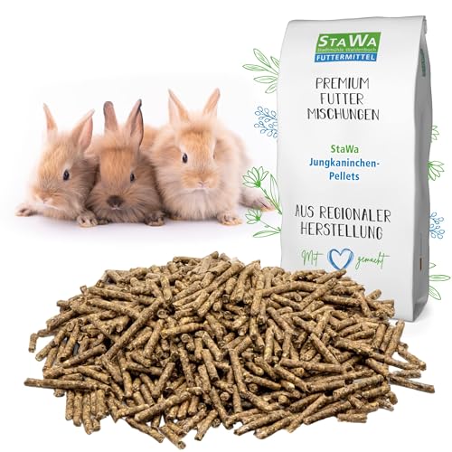 STAWA Jungkaninchen Absetzfutter, Aufzuchtfutter, Starterfutter Kaninchen, 10 kg von STAWA