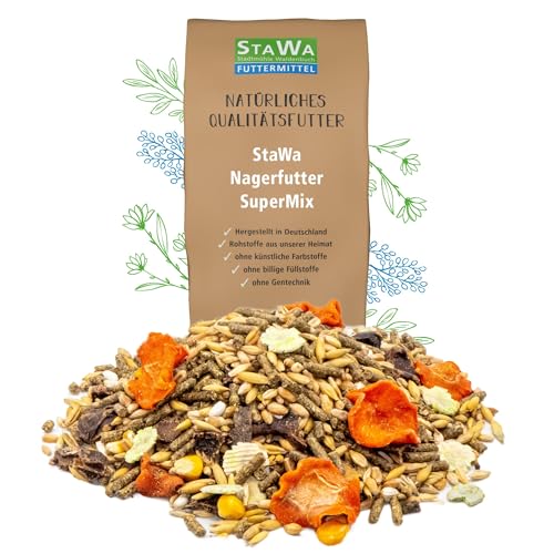 STAWA Nagerfutter SuperMix, ohne Gentechnik, 10 kg von STAWA