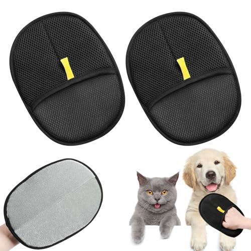 STFYUG Fellmagnet Handschuhe, Tierhaarentferner Handschuh für Katzen & Hunde, Fell Magnet Handschuh, Doppelseitige Fellpflegehandschuhe, Wiederverwendbar Zur Fellpflege Im Alltag STFYUG Fellmagnet Handschuhe, Tierhaarentferner Handschuh für Katzen & Hunde, Fell Magnet Handschuh, Doppelseitige Fellpflegehandschuhe, Wiederverwendbar Zur Fellpflege Im Alltag von STFYUG
