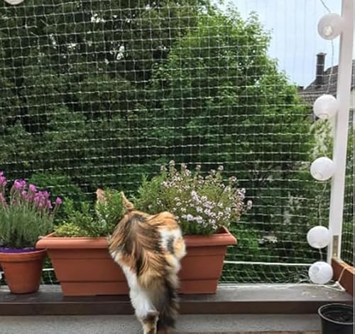 STFZAE Katzennetz für Balkon (3x8m) von STFZAE