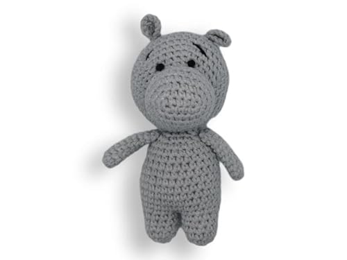 STILHUND, Hundespielzeug, Häkeltier - Nilpferd, geräuschlos, Amigurumi, Kauspielzeug zur Zahnspflege STILHUND, Hundespielzeug, Häkeltier - Nilpferd, geräuschlos, Amigurumi, Kauspielzeug zur Zahnspflege von STILHUND LIFESTYLE FÜR HUND & HALTER