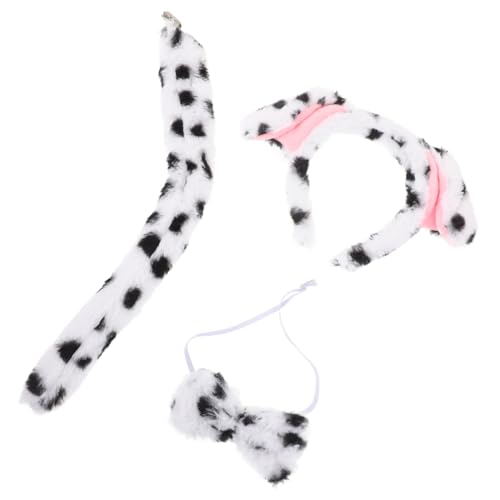 STOBAZA 1Satz Tier Cosplay Kostüm Hundeohren Haarband Fliege Kostümzubehör für Halloween Karneval und Kinderfestivals Teilig STOBAZA 1Satz Tier Cosplay Kostüm Hundeohren Haarband Fliege Kostümzubehör für Halloween Karneval und Kinderfestivals Teilig von STOBAZA