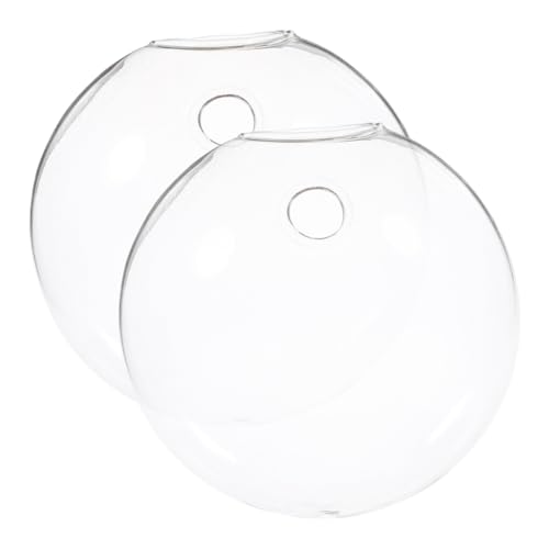 STOBAZA Glas-blumenvase Lenker-Ornament Hydroponischer Wandbehang Pflanzgefäß Stilvolles Wandbehang-Terrarium Für Pflanzendekor von STOBAZA