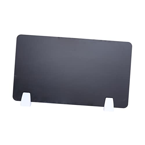STOBOK Desktop-partition Acryl-Bildschirm 50cm X 30cm Büro Desktop-schallwand für Privaten Arbeitsbereich von STOBOK