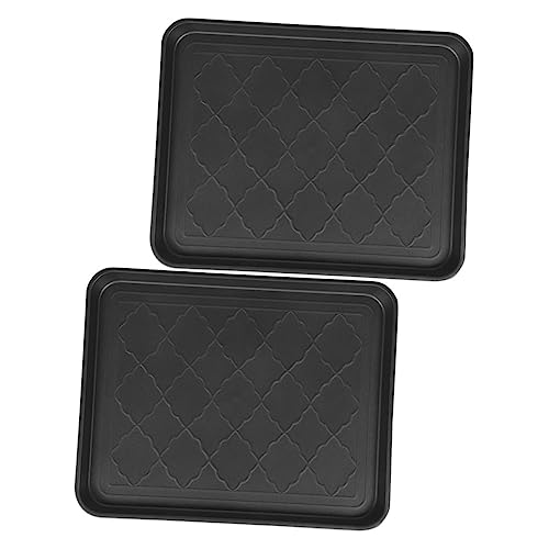 STOBOK 2 Stück Schuhablage Aus Pp-Material Für Schuhe Und Fußbekleidung, Bruchfest Und Waschbar, Geeignet Für Innenbereich Und Flur, Schlankes Schwarzes Design STOBOK 2 Stück Schuhablage Aus Pp-Material Für Schuhe Und Fußbekleidung, Bruchfest Und Waschbar, Geeignet Für Innenbereich Und Flur, Schlankes Schwarzes Design von STOBOK