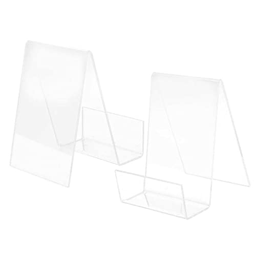 STOBOK 2st Bücherregal Buchhaltertisch Präsentationsständer Für Brieftaschen Desktop-buchständer Comic-Buch-anzeige Halter Für Bilderständer Telefonhalter Aktenregal Büro Acryl Hände STOBOK 2st Bücherregal Buchhaltertisch Präsentationsständer Für Brieftaschen Desktop-buchständer Comic-Buch-anzeige Halter Für Bilderständer Telefonhalter Aktenregal Büro Acryl Hände von STOBOK
