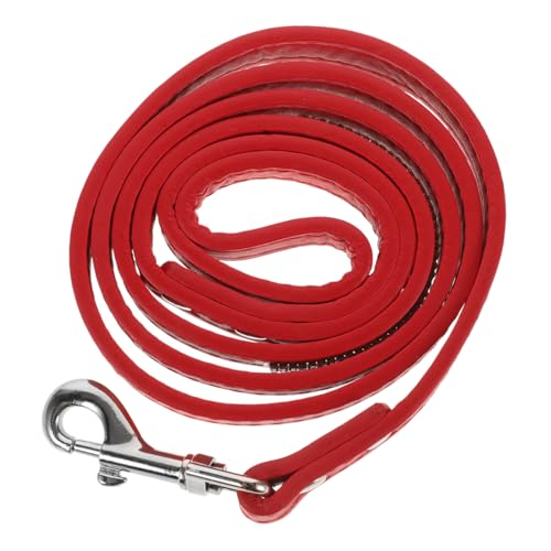STOBOK Dog Walking Pu Leder Strass Modisches Design für Hunde Rot Vielseitig Einsetzbar STOBOK Dog Walking Pu Leder Strass Modisches Design für Hunde Rot Vielseitig Einsetzbar von STOBOK
