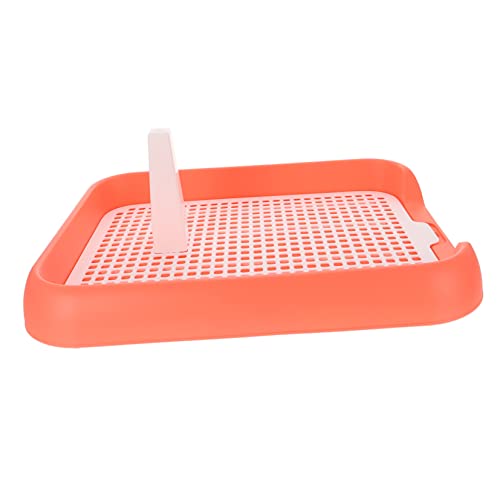 STOBOK Haustiertoilette Mesh-hundetopf Hundetopf Tablett Toilette Innentoilette Für Hunde Trainingstablett Für Welpen Töpfchen Kleine Pads Für Hunde Welpe Drinnen Gießen Hundepipi Pp Rosa STOBOK Haustiertoilette Mesh-hundetopf Hundetopf Tablett Toilette Innentoilette Für Hunde Trainingstablett Für Welpen Töpfchen Kleine Pads Für Hunde Welpe Drinnen Gießen Hundepipi Pp Rosa von STOBOK