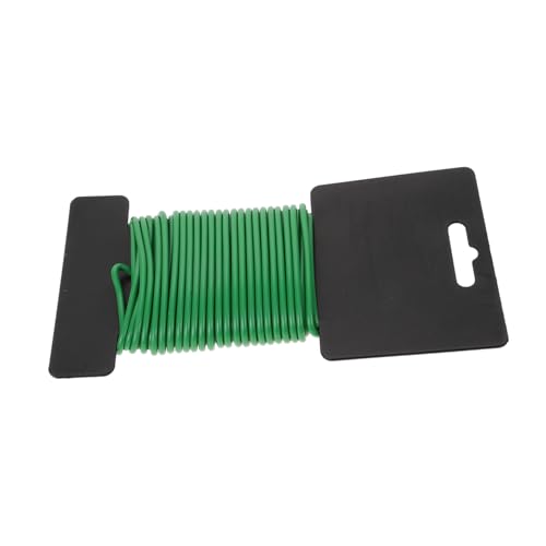 STOBOK Kabelbinder für den Garten Draht Gartenkabelbinder für Pflanzen Anlage Klettern im Freien Befestigungselement für Weinreben Pflanze binden Gartengurte Plastik Green von STOBOK