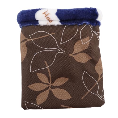 STOBOK Wärme Schlafsack Für Kleintiere Kuscheliger Schlafsack Für Hamster Kaninchen Und Meerschweinchen Größe Zufällige Farben Ideales Nest Für Haustiere von STOBOK