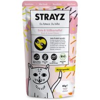 STRAYZ BIO 14x85g Ente und Süßkartoffel von STRAYZ