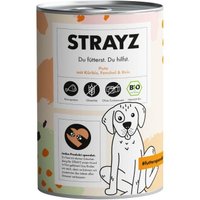 STRAYZ BIO 6x400g Pute mit Kürbis, Fenchel und Reis von STRAYZ