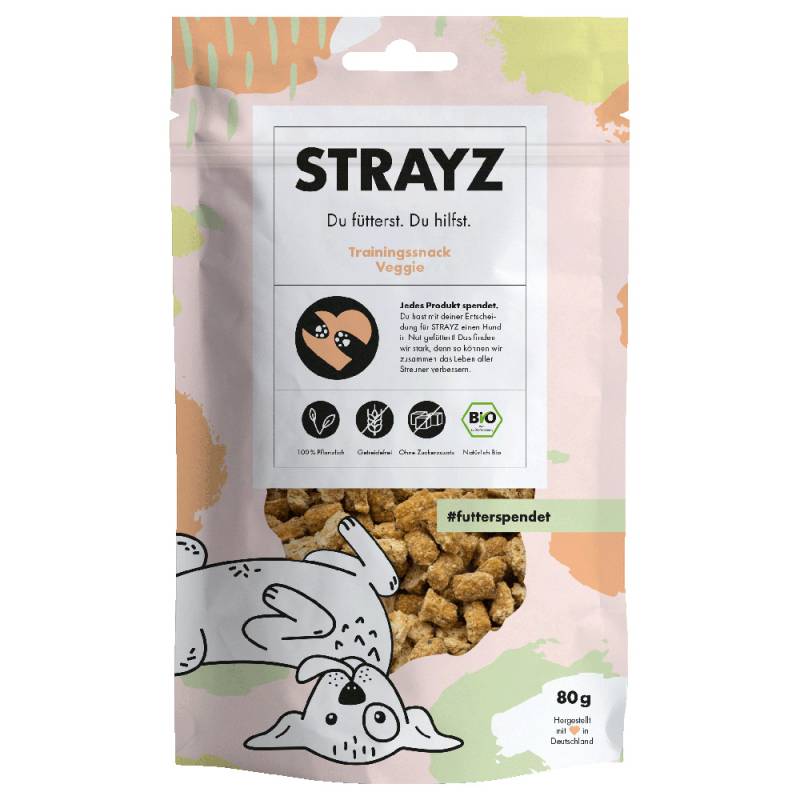 STRAYZ BIO Veggie Snack - 80 g von STRAYZ