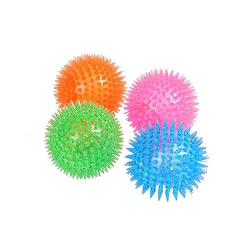 STREAMVOY Kauspielzeug für Hunde für aggressive Kauer, TPR-Beißring für Zahngesundheit, Welpen-Beißspielzeug für kleine, mittelgroße und große Hunde, je 40 g (Grün, 6 cm), 2 Stück von STREAMVOY