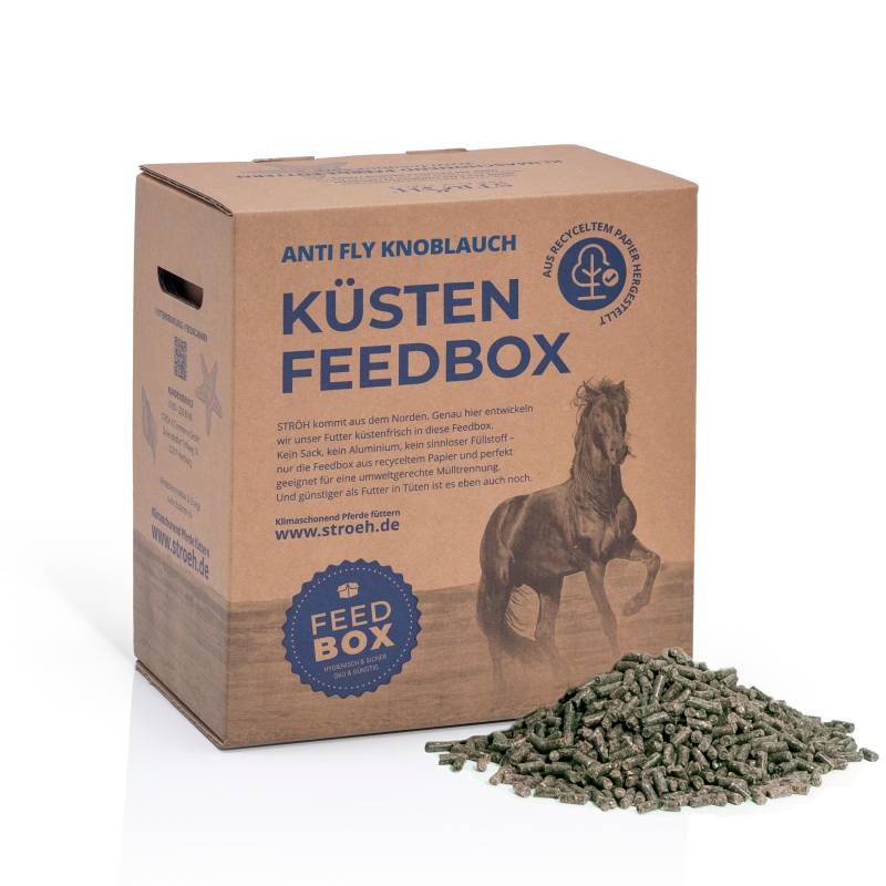 STRÖH Anti-Fly Knoblauch Pellets 3kg Feedbox Praktische Futterergänzung STRÖH Anti-Fly Knoblauch Pellets 3kg Feedbox Praktische Futterergänzung von STRÖH