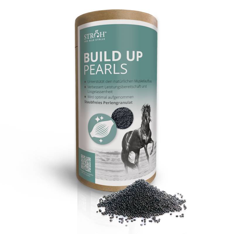 STRÖH Build Up Pearls 1,4 kg Feedbox Dose Für Muskelaufbau & Losgelassenheit STRÖH Build Up Pearls 1,4 kg Feedbox Dose Für Muskelaufbau & Losgelassenheit von STRÖH