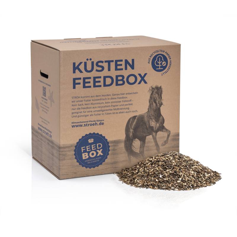 STRÖH Deutscher Schwarzhafer gereinigt + gequetscht 20 kg Feedbox Edel und energiereich STRÖH Deutscher Schwarzhafer gereinigt + gequetscht 20 kg Feedbox Edel und energiereich von STRÖH