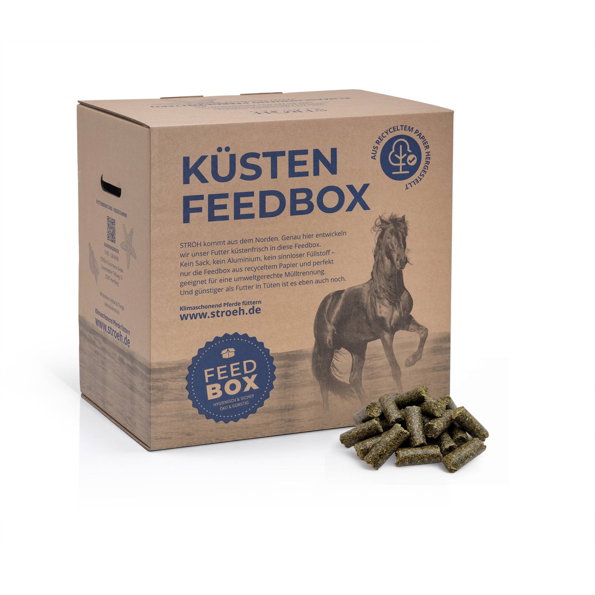 STRÖH GastroCare Leckerli 4 kg Feedbox Magenbewusst belohnen STRÖH GastroCare Leckerli 4 kg Feedbox Magenbewusst belohnen von STRÖH
